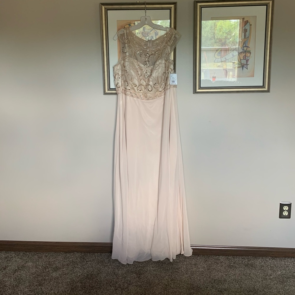 Long gold  Dress